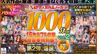【VR】V＆R 人気作品ノーカット1000分収録！16作品フル収録の超豪華特別版！！Vol.2